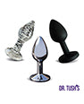 Dr. Tush's First Step Collection Anal Plug Set - Glass, Metal, Silicone