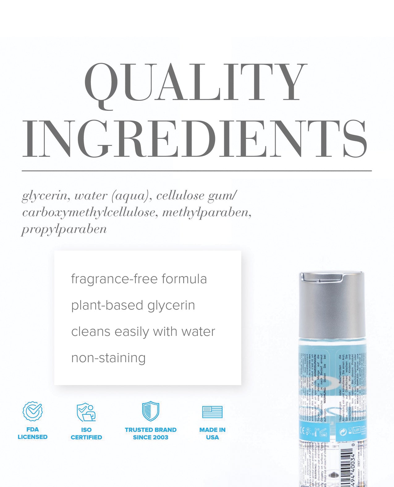 JO H2O - Original Lubricant 2 oz