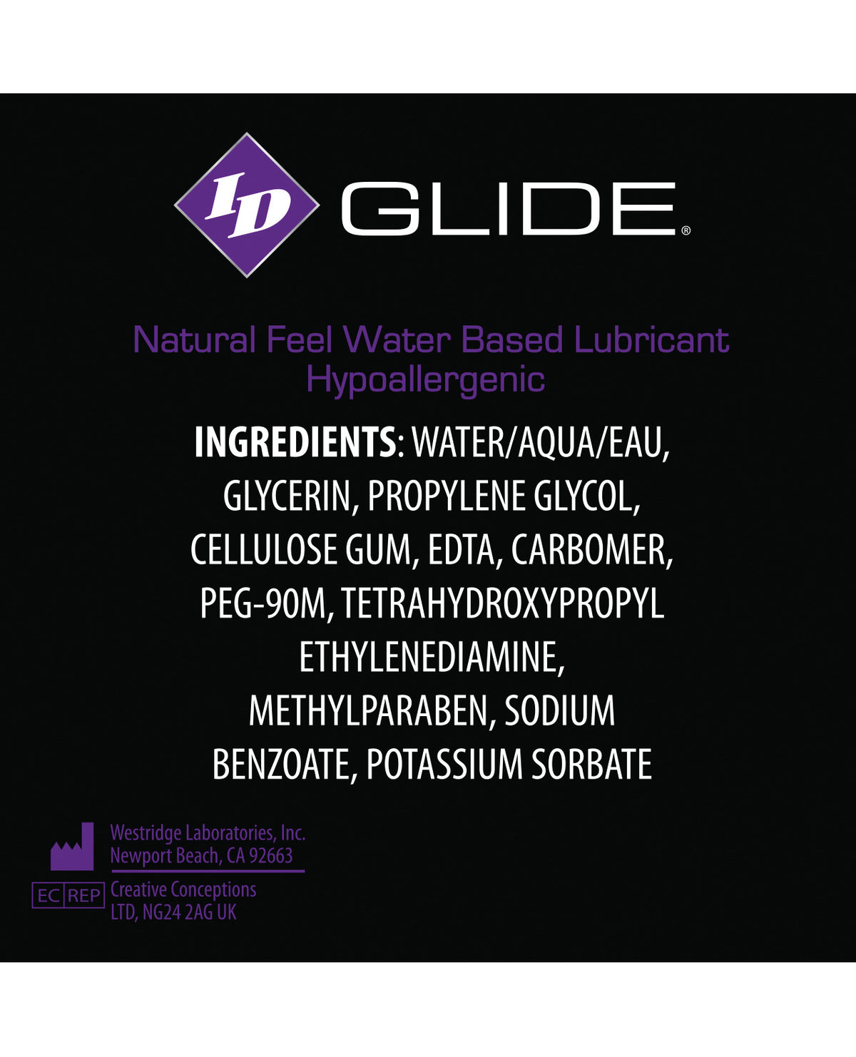 ID Glide Water Based Lubricant - 17 oz Pump Bottle