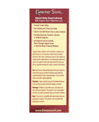 Kimono Swirl Natural Lubricant - 3.4 oz Pump