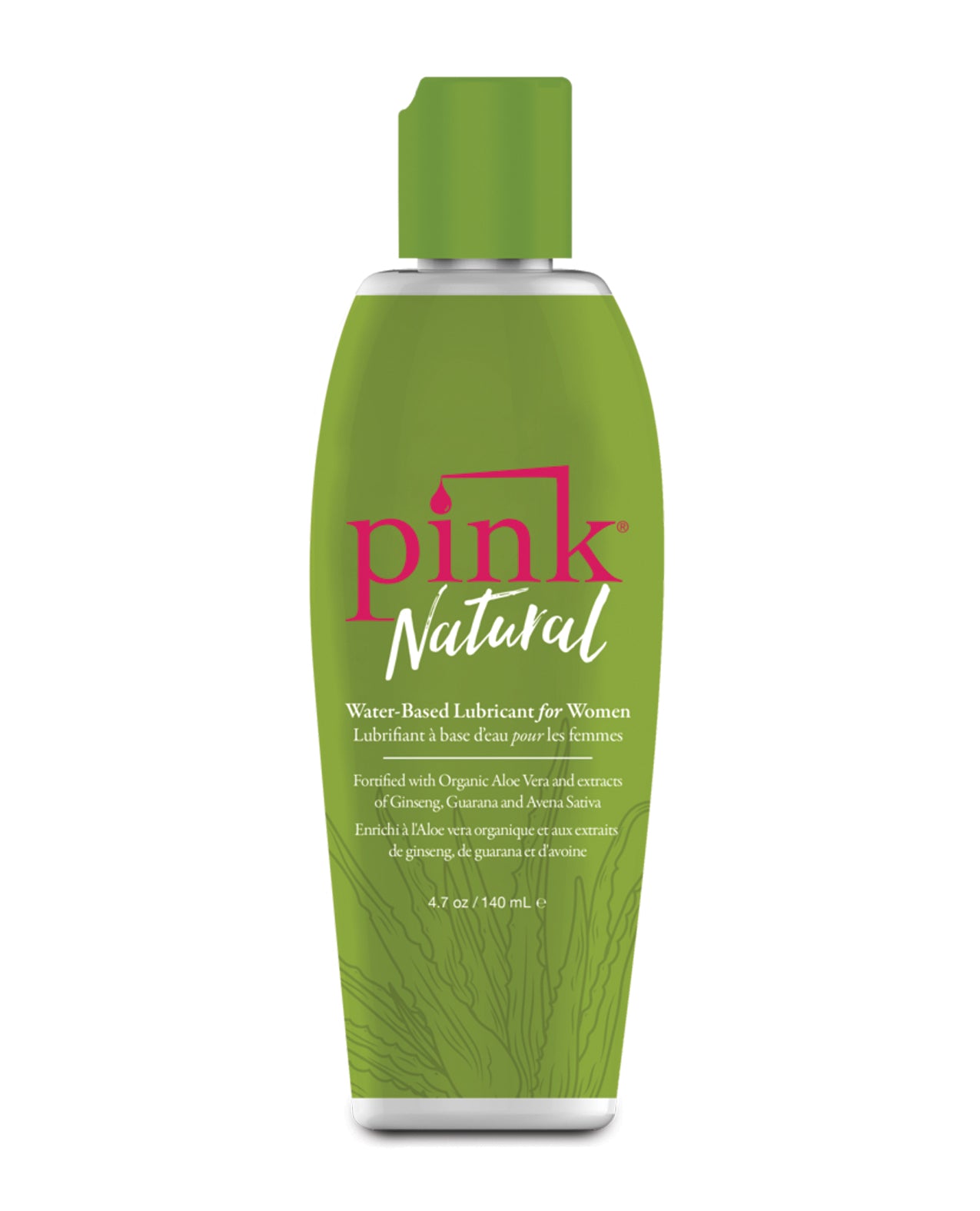 Pink Natural Water Based Lubricant for Women - 4.7 oz