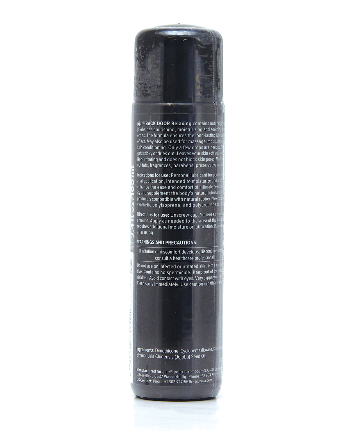 Pjur Back Door Anal Silicone Personal Lubricant - 100 ml Bottle