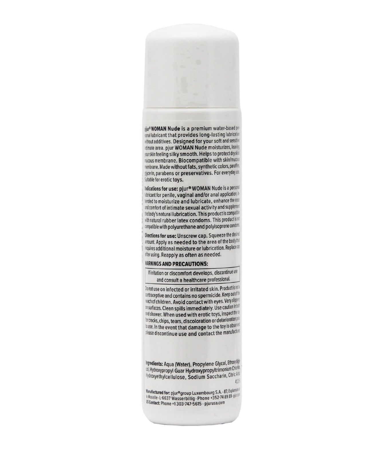 Pjur Woman Nude Water Based Personal Lubricant - 100 ml