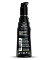 Wicked Sensual Care Aqua Waterbased Lubricant - 4 oz Vanilla Bean