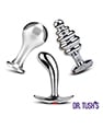 Dr. Tush's Tools of Temptation Small Anal Plug Set - Metal