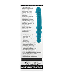 Evolved Flip Flop Dual-Sided Vibrator - Teal