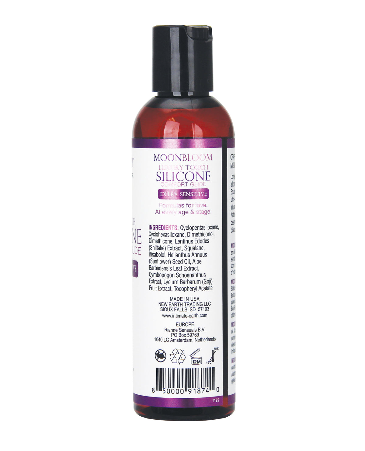 Intimate Earth Moon Bloom - 4 oz Silicone