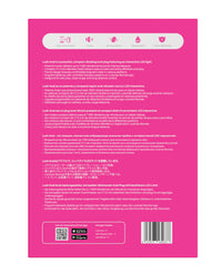 Lovense Lush Anal App-Controlled Butt Plug - Pink