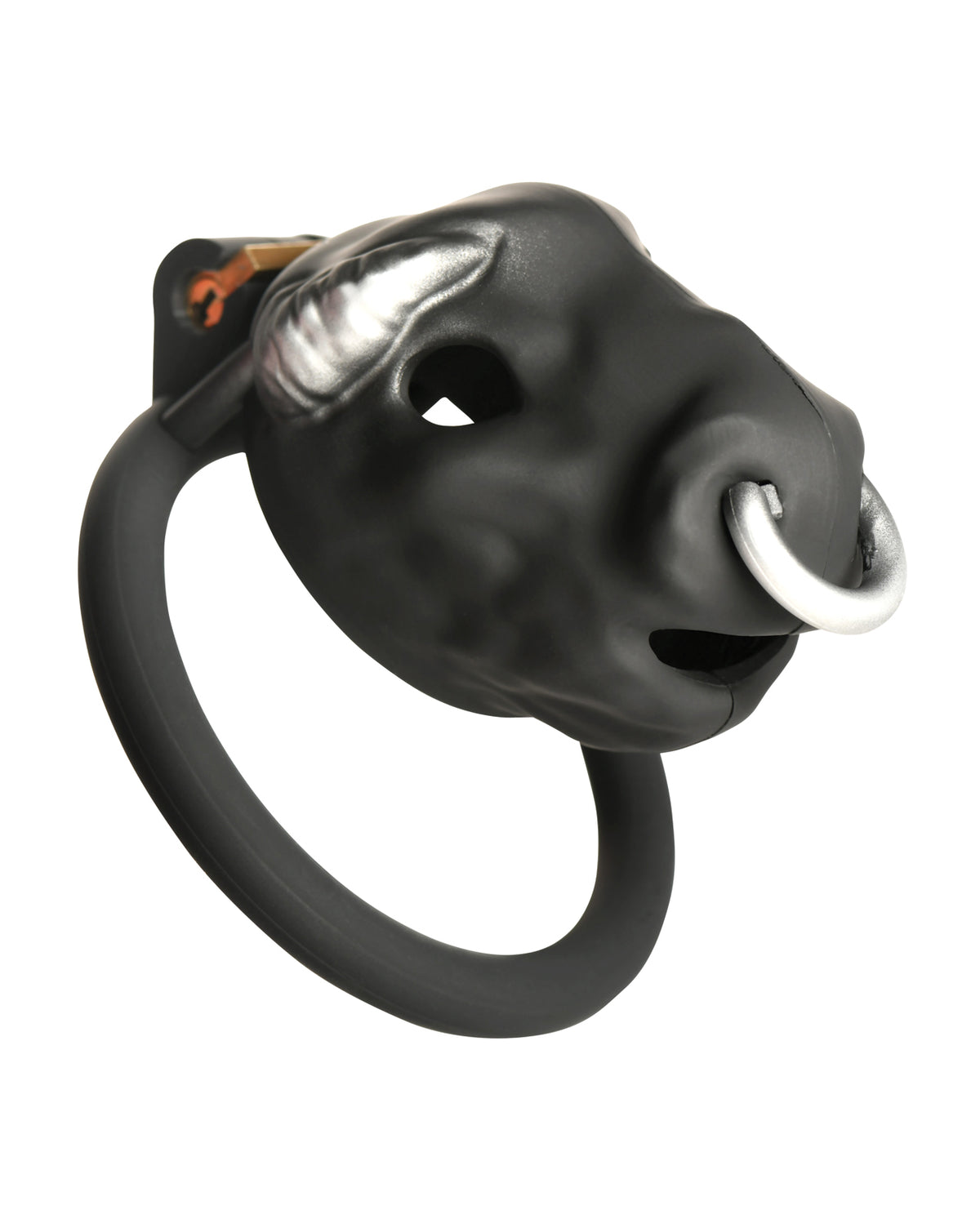 Master Series Bull Chastity Cage - Black