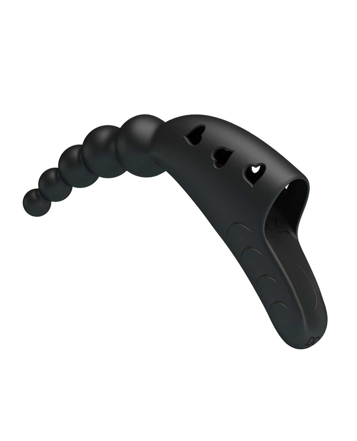 Pretty Love Jordin Beaded Finger Vibe - Black