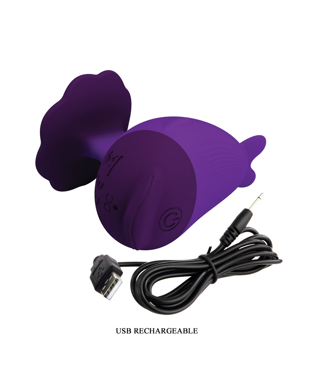 Pretty Love Dolphin Finger Vibe - Purple
