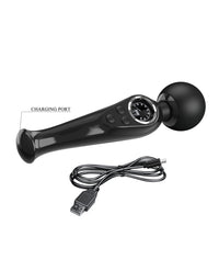 Pretty Love Skylar LED Digital Display Wand - Black