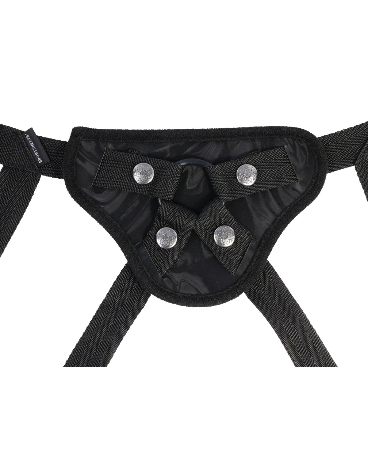 Sportsheets Velvet Noir Strap-On - Black