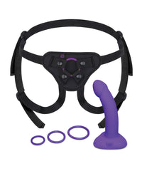 b-Vibe Curved Vibrating Strap-On Kit