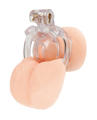 Acrylic See Thru Mini Cock Micro Chastity Cage