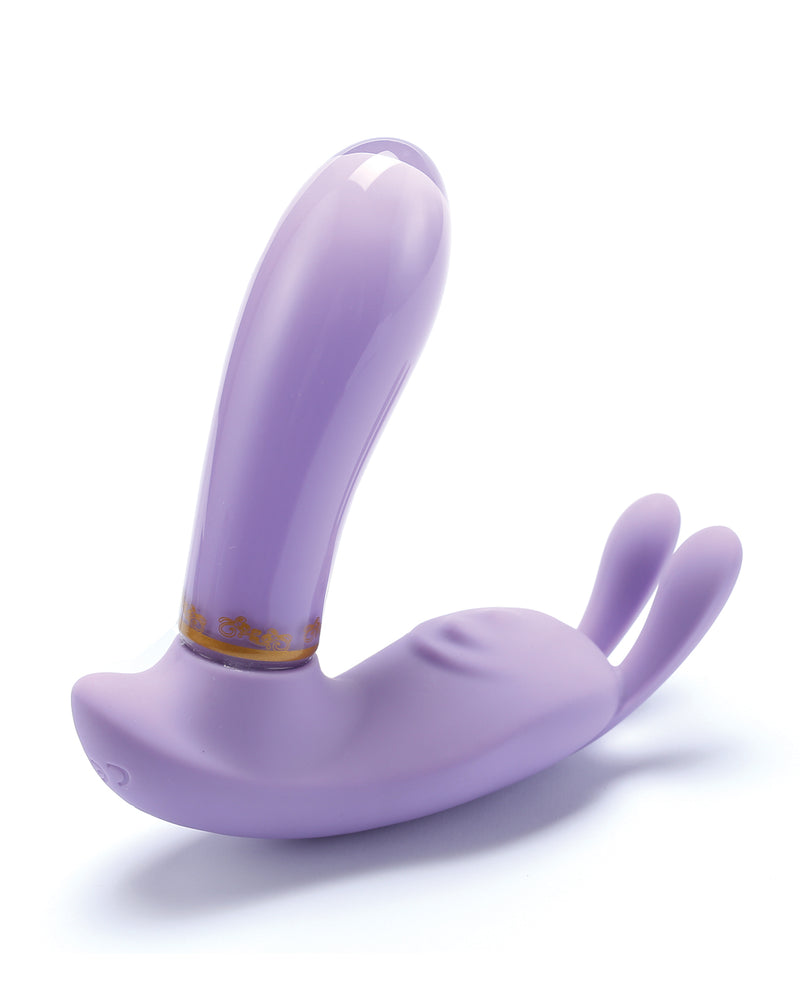 Cristal Royal Touch Glass and Silicone Vibrator