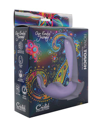 Cristal Royal Touch Glass and Silicone Vibrator