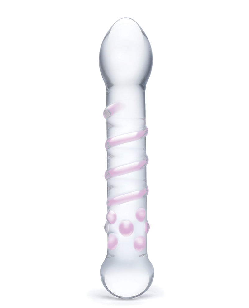 Glas Spiral Staircase Full Tip Glass Dildo