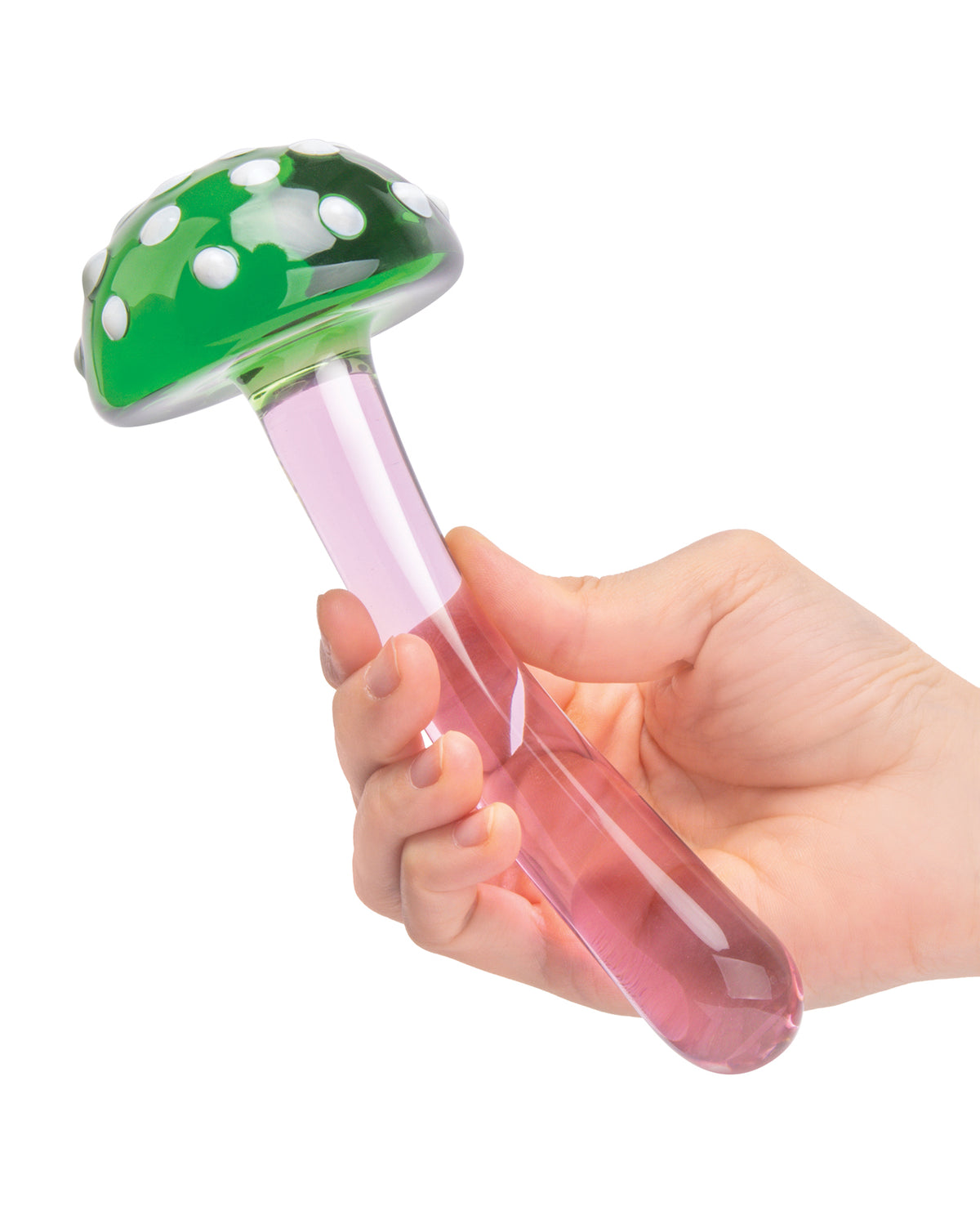 Glas 7.5" Magic Mushroom Dildo