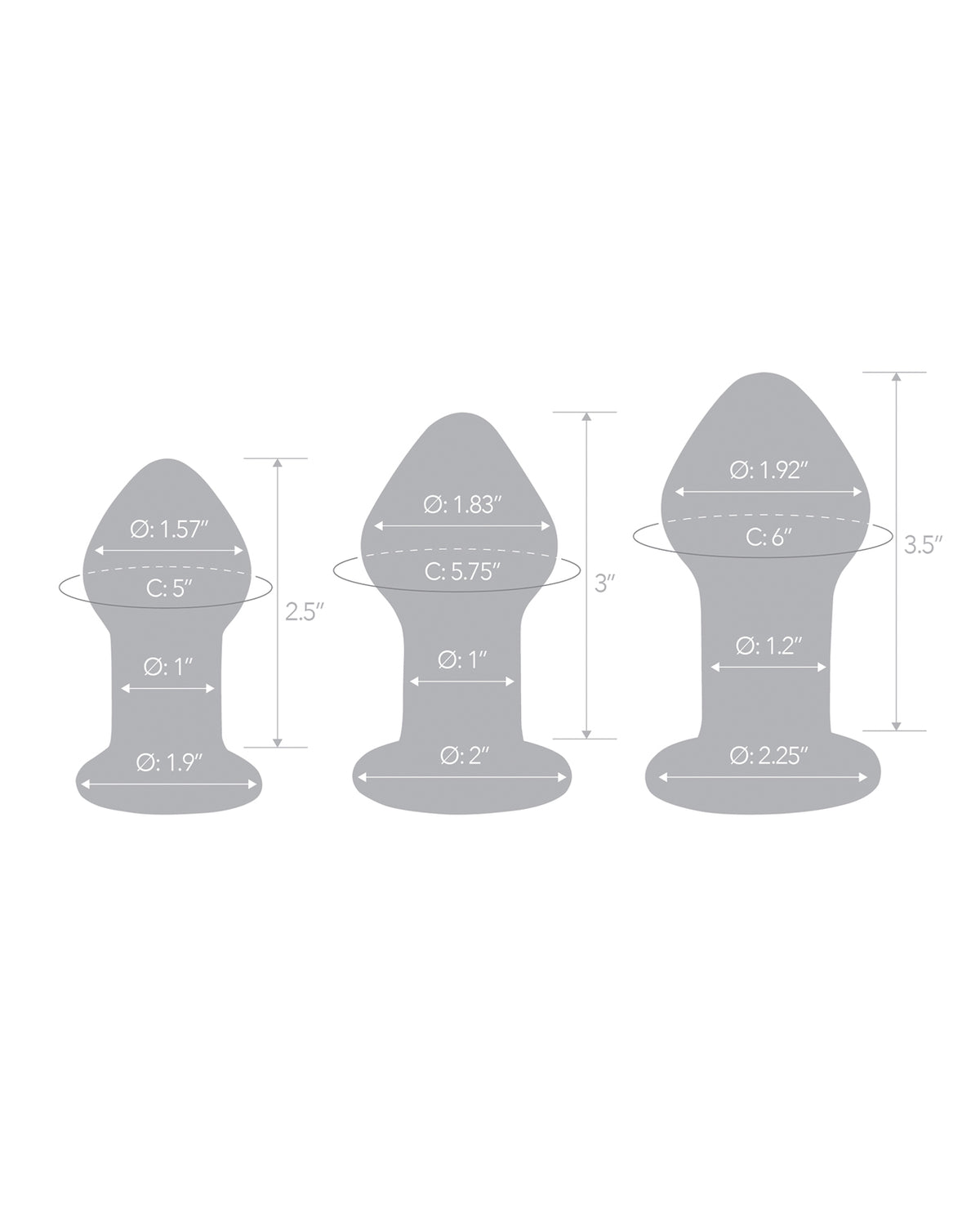 Glas Pleasure Droplets Anal Training Kit