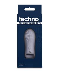 Techno Molly App Controlled Finger Vibe - Gray