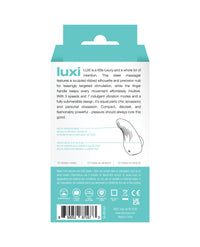 VeDo Luxi Rechargeable Clitoral Finger Vibe - Turquoise