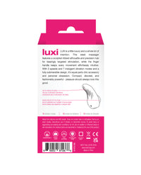 VeDo Luxi Rechargeable Clitoral Finger Vibe - Pink