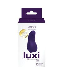VeDo Luxi Rechargeable Clitoral Finger Vibe - Purple