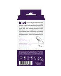 VeDo Luxi Rechargeable Clitoral Finger Vibe - Purple