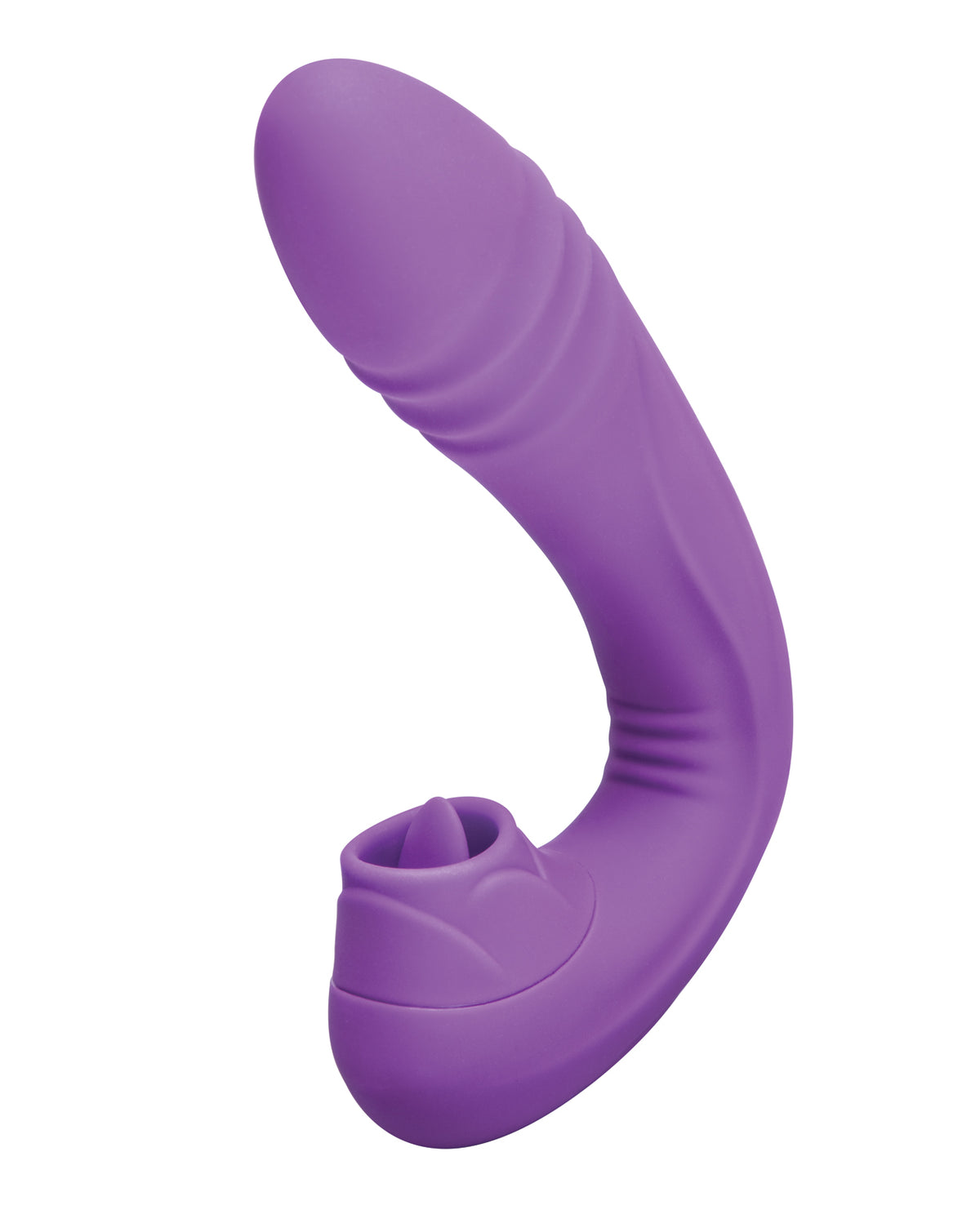 Bodywand G-Play Dual Stim Thrusting & Licking Squirt Master - Purple