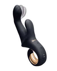 Bodywand G-Play Dual Stim Squirt Master - Black