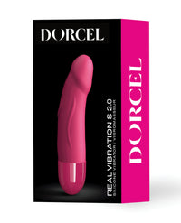 Dorcel Real Vibration S 6" Rechargeable Vibrator - Pink