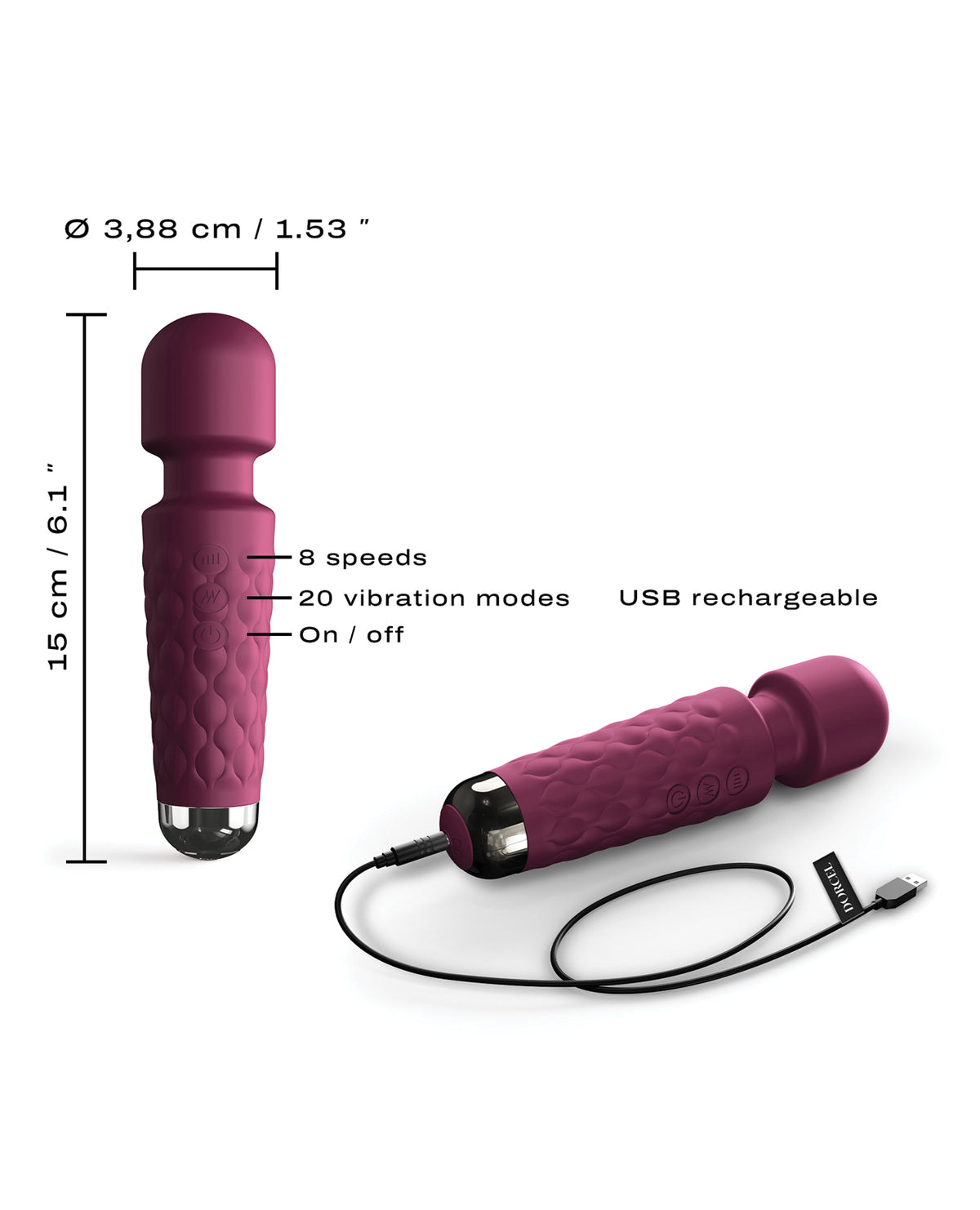 Dorcel Mini Wanderful - Plum