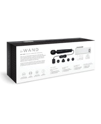 Le Wand Die Cast Plug-In Massager - Black
