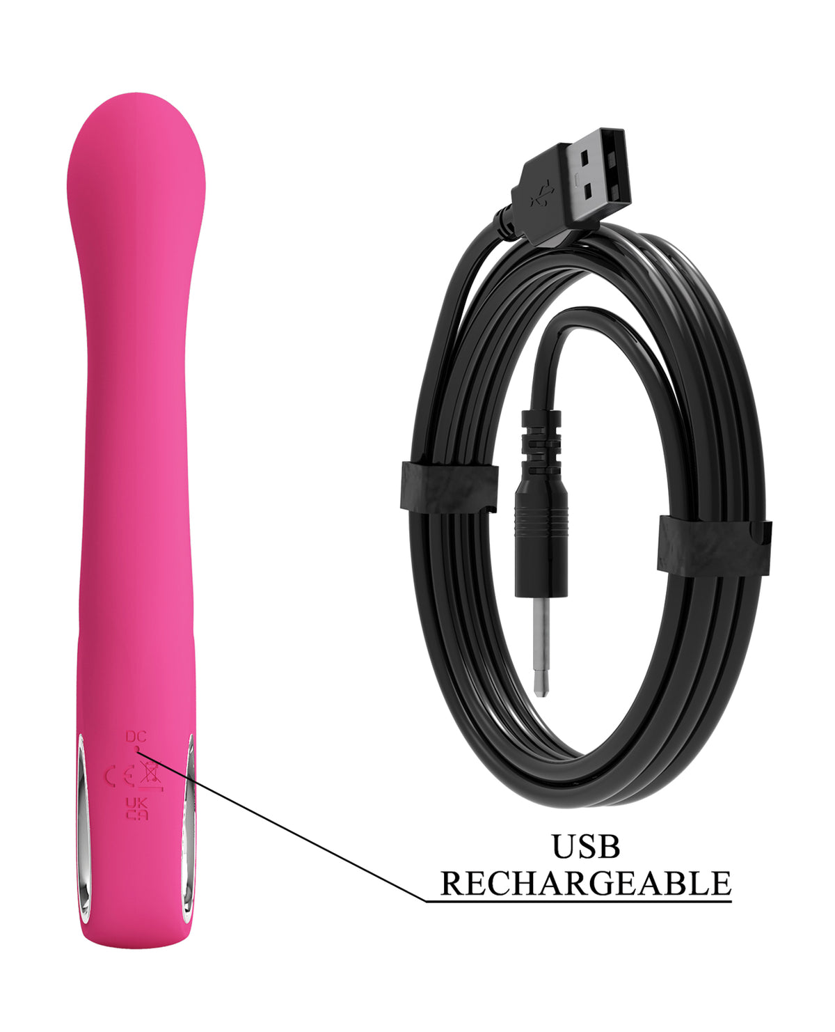 Pretty Love Novak Handle Rabbit w/Bunny - Pink
