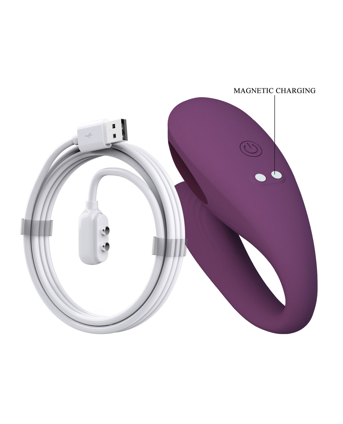 Pretty Love Aari Thumping Dual Vibrator - Purple