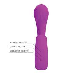 Pretty Love Sibel Tapping Rabbit G Vibrator - Fuchsia