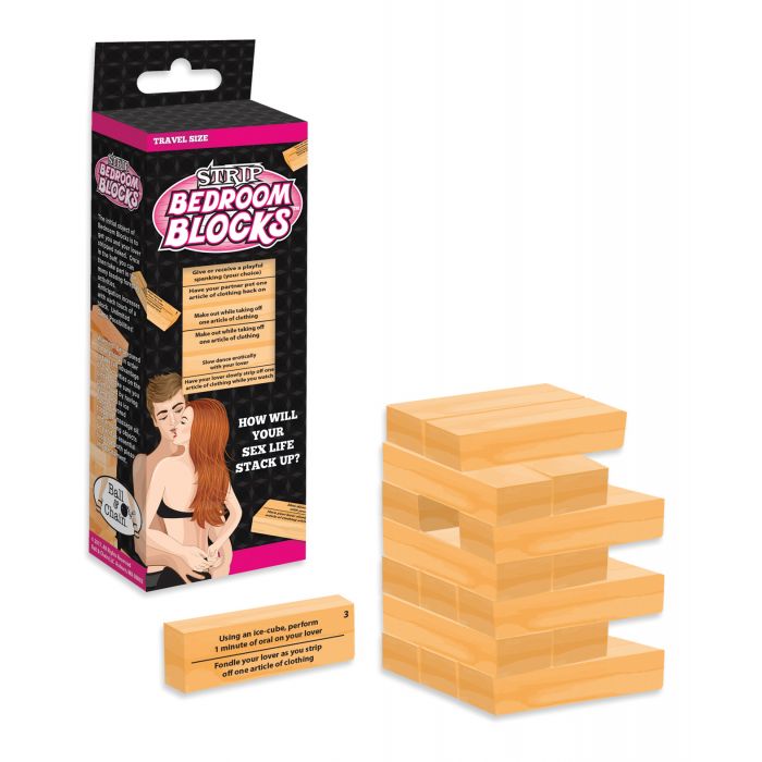 Strip Bedroom Blocks Game