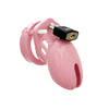 CB-6000S 2 1/2" Cock Cage & Lock Set - Pink