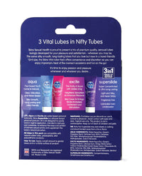 Skins Vital Lubes - 12 ml Tubes Pack of 3