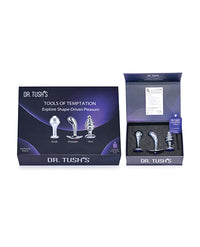 Dr. Tush's Tools of Temptation Small Anal Plug Set - Metal