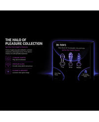 Dr. Tush's Halo of Pleasure Collection Anal Plug Set - Glass