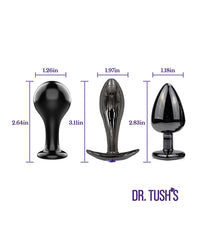 Dr. Tush's Bad Decisions Collection Anal Plug Set - Metal