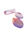 Dame Fin 2.0 Finger Vibrator - Quartz