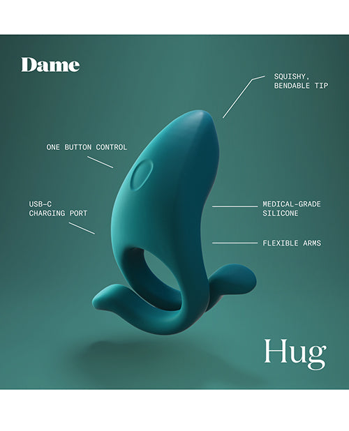 Dame Hug Vibrating Couples Ring - Fir