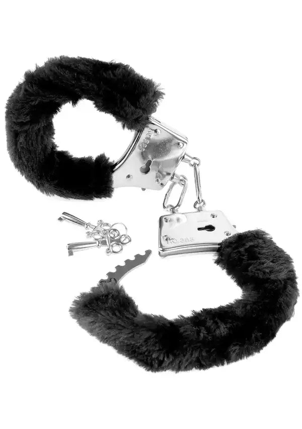 Fetish Fantasy Series Furry Cuffs - Black