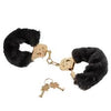 Fetish Fantasy Gold Deluxe Furry Cuffs - Gold