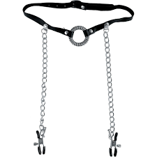 Fetish Fantasy Limited Edition O-Ring Gag &amp; Nipple Clamps