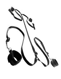 Fetish Fantasy Limited Edition Wraparound Mattress Restraints - Black