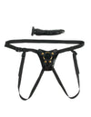 Fetish Fantasy Gold Designer Strap On w/Dildo - Black